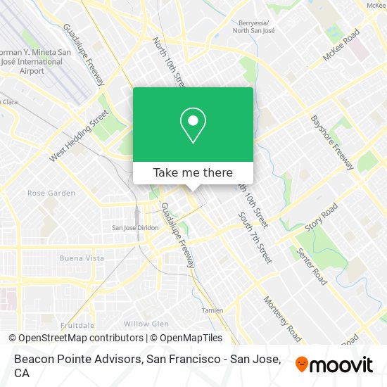 Mapa de Beacon Pointe Advisors