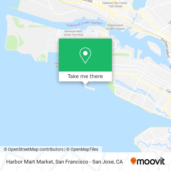 Harbor Mart Market map