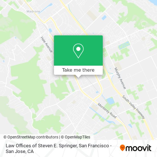 Mapa de Law Offices of Steven E. Springer