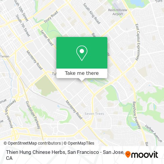 Thien Hung Chinese Herbs map