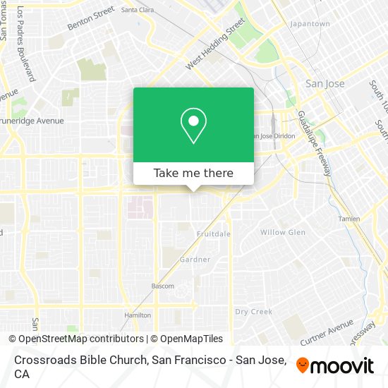 Crossroads Bible Church map