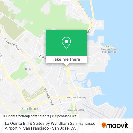 La Quinta Inn & Suites by Wyndham San Francisco Airport N map