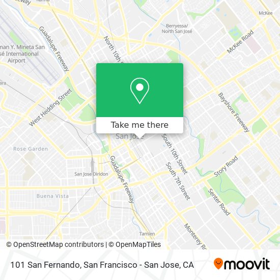 101 San Fernando map