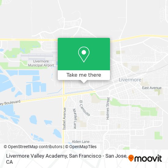 Mapa de Livermore Valley Academy