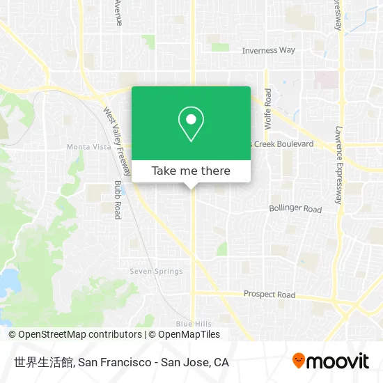 Mapa de 世界生活館