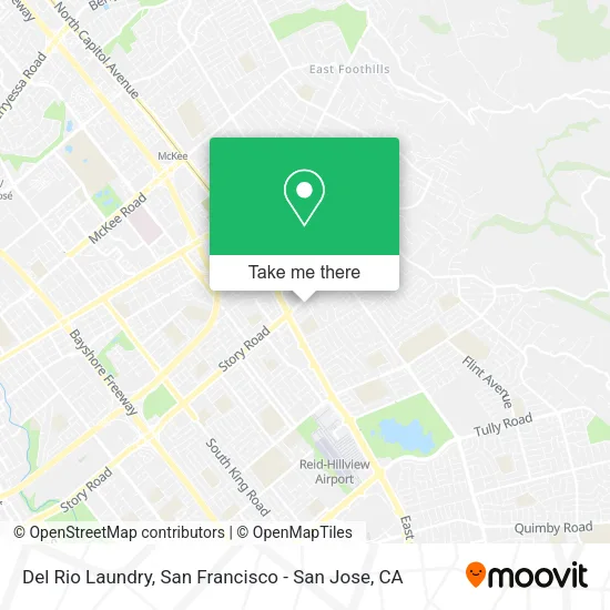 Del Rio Laundry map