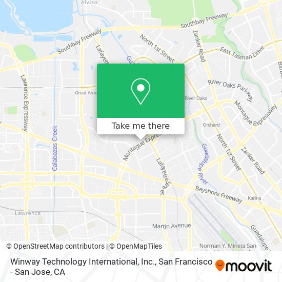 Winway Technology International, Inc. map