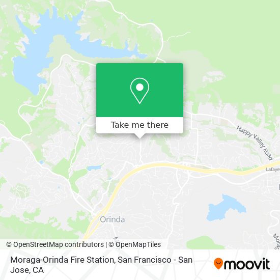 Mapa de Moraga-Orinda Fire Station