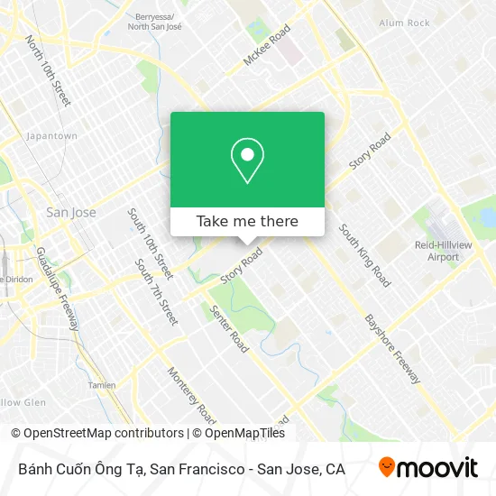 Bánh Cuốn Ông Tạ map