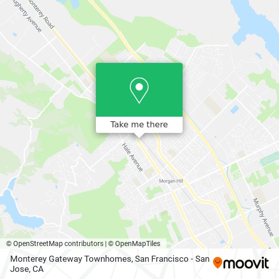 Monterey Gateway Townhomes map