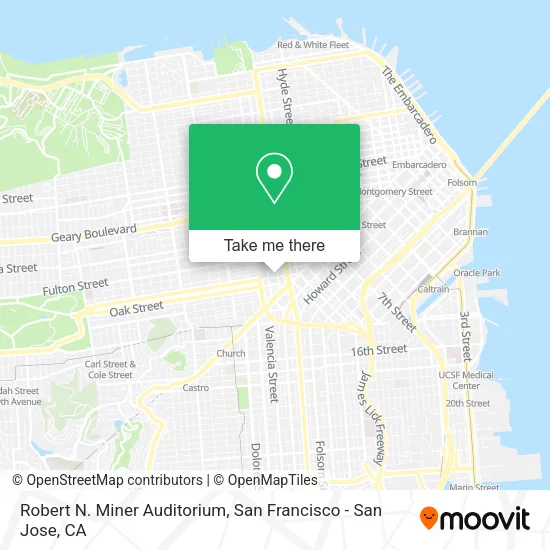 Robert N. Miner Auditorium map