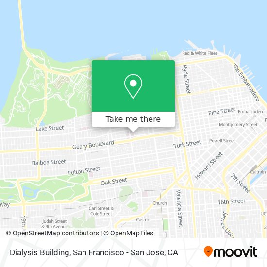 Dialysis Building map