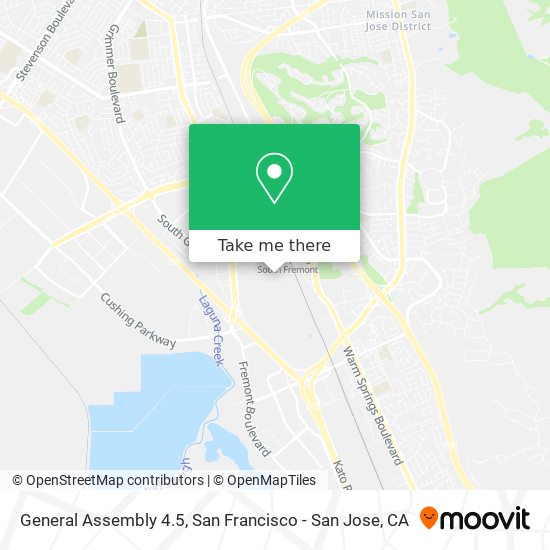 General Assembly 4.5 map