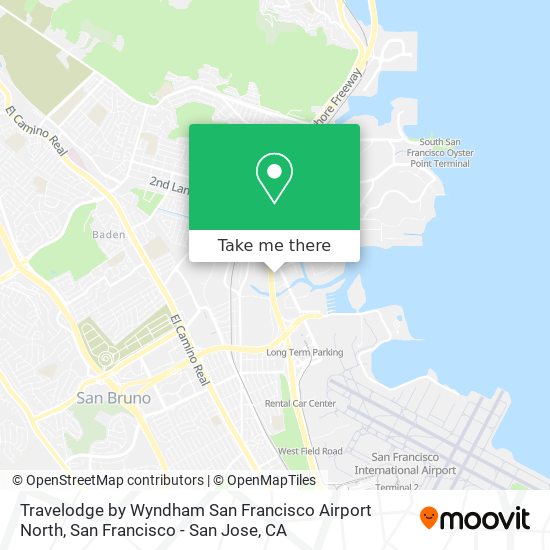 Travelodge by Wyndham San Francisco Airport North map