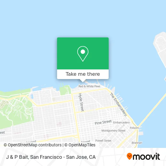 J & P Bait map