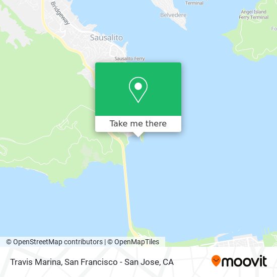 Mapa de Travis Marina