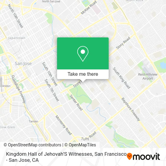 Kingdom Hall of Jehovah’S Witnesses map