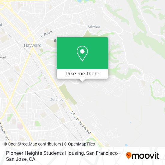 Mapa de Pioneer Heights Students Housing