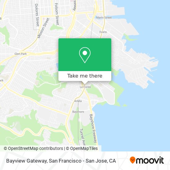 Bayview Gateway map