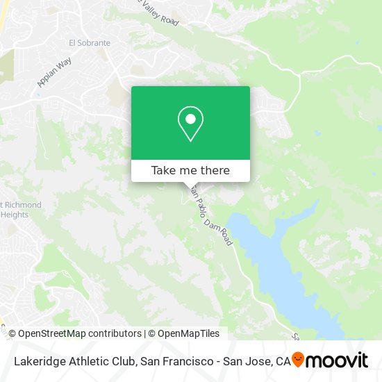 Lakeridge Athletic Club map