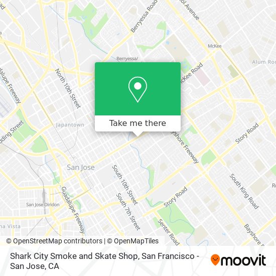 Shark City Smoke and Skate Shop map