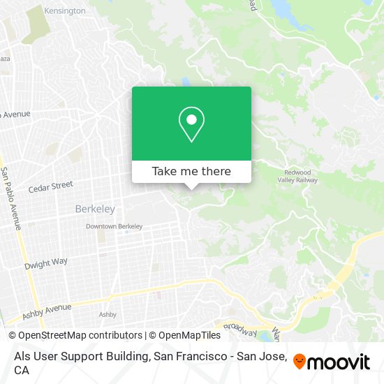 Mapa de Als User Support Building