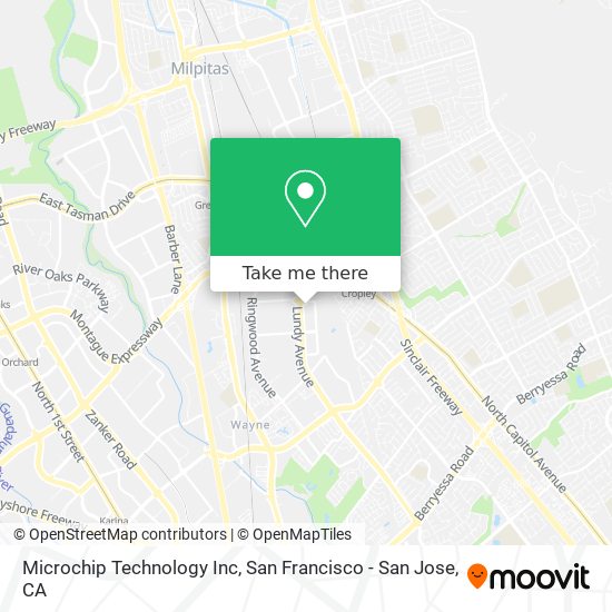 Mapa de Microchip Technology Inc