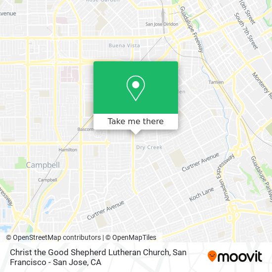 Christ the Good Shepherd Lutheran Church map