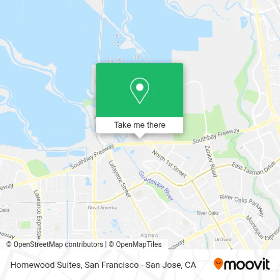 Homewood Suites map