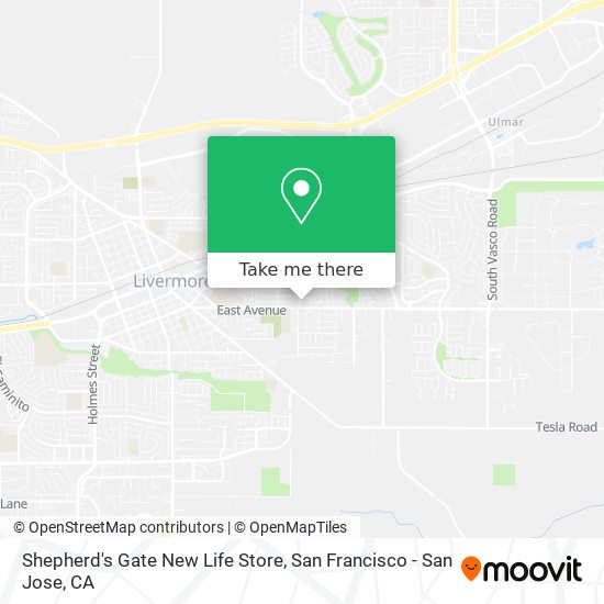 Shepherd's Gate New Life Store map