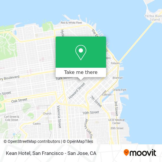 Kean Hotel map