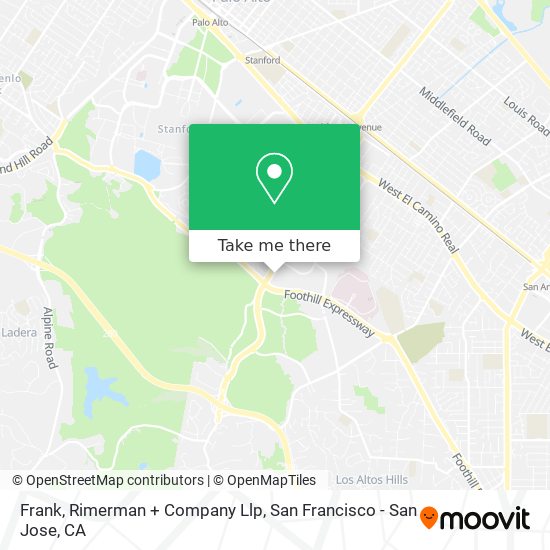 Frank, Rimerman + Company Llp map