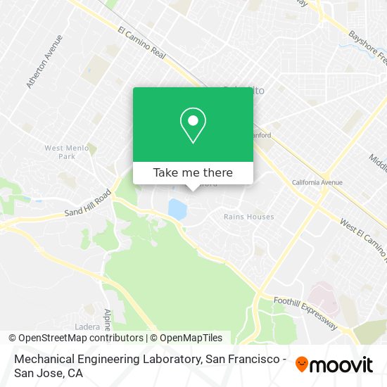 Mechanical Engineering Laboratory map