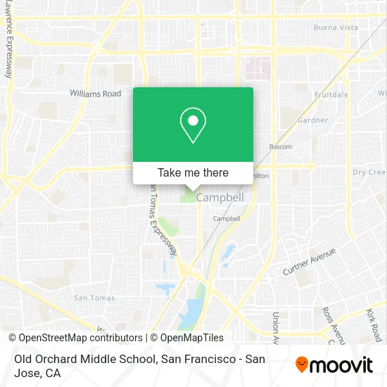 Mapa de Old Orchard Middle School