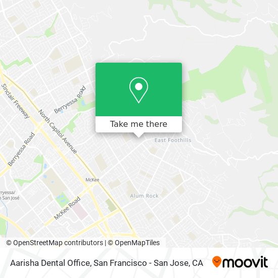 Mapa de Aarisha Dental Office