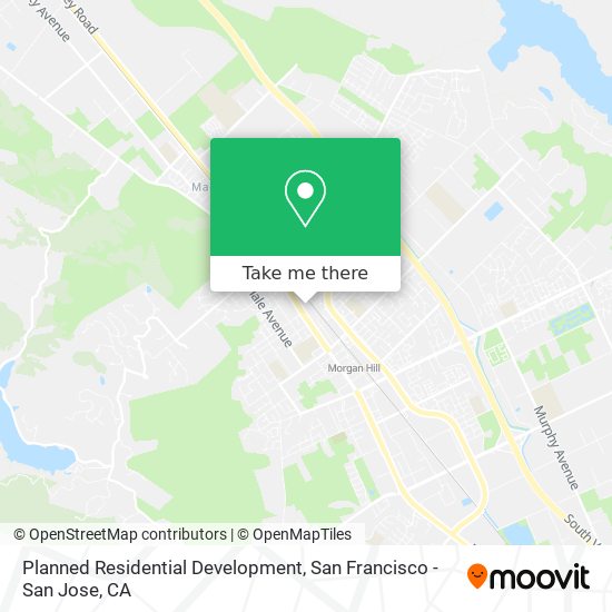 Planned Residential Development map