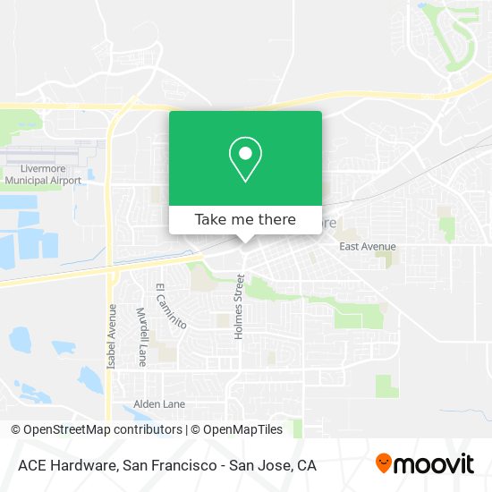 ACE Hardware map