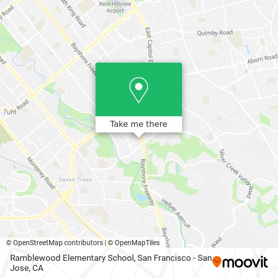 Ramblewood Elementary School map