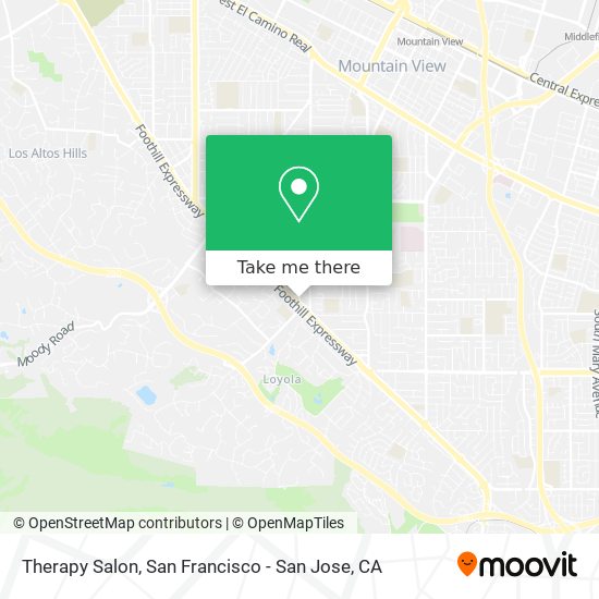 Therapy Salon map