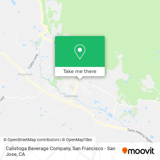 Calistoga Beverage Company map