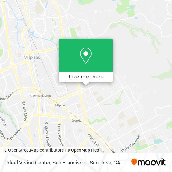 Ideal Vision Center map