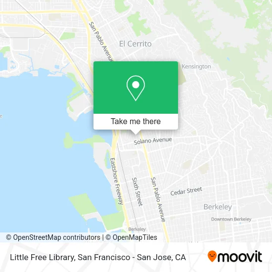 Little Free Library map