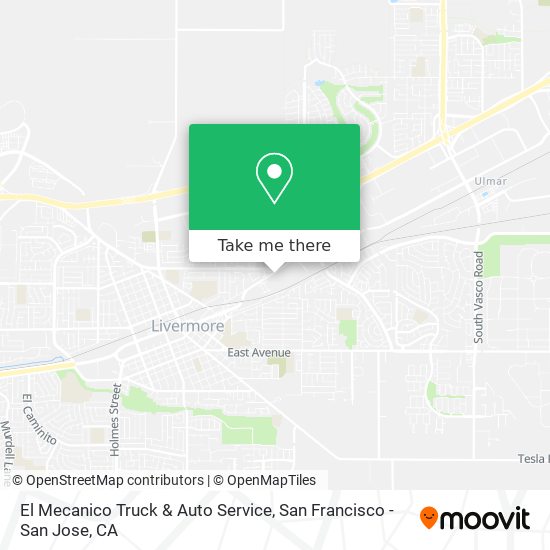 Mapa de El Mecanico Truck & Auto Service