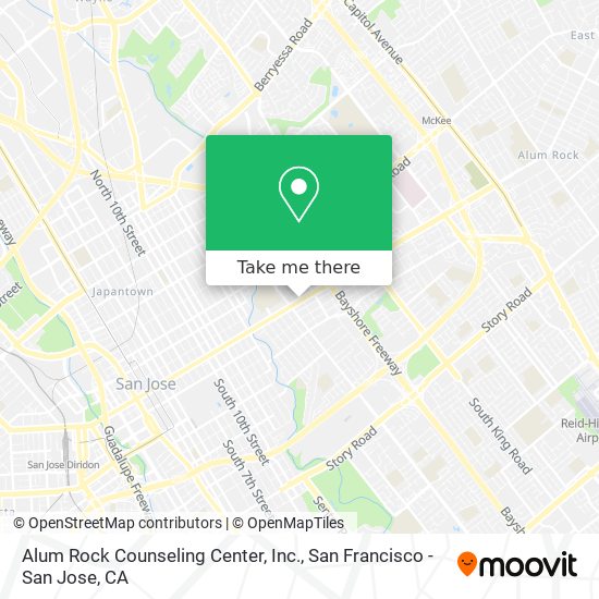 Alum Rock Counseling Center, Inc. map