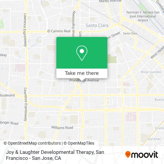 Joy & Laughter Developmental Therapy map