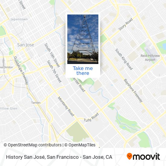 History San José map