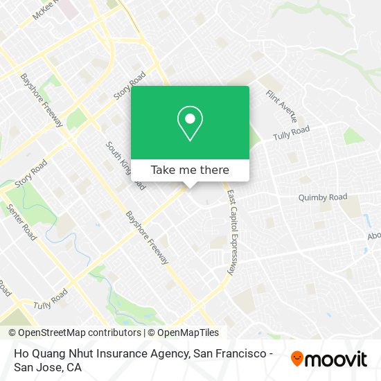 Mapa de Ho Quang Nhut Insurance Agency