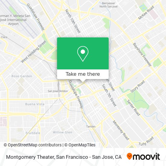 Mapa de Montgomery Theater