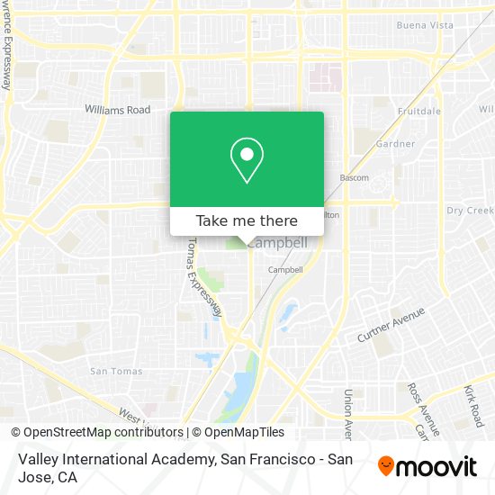 Valley International Academy map