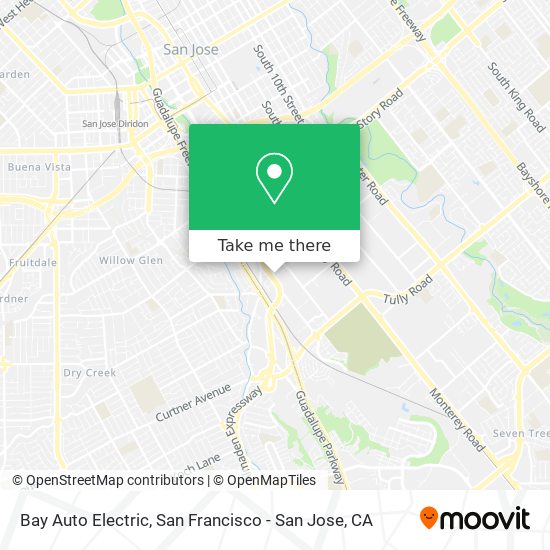 Bay Auto Electric map